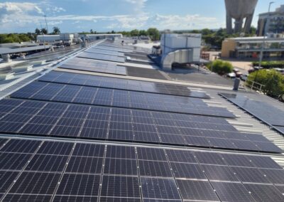 630kW Palmerston Shopping centre - Rooftop PV system